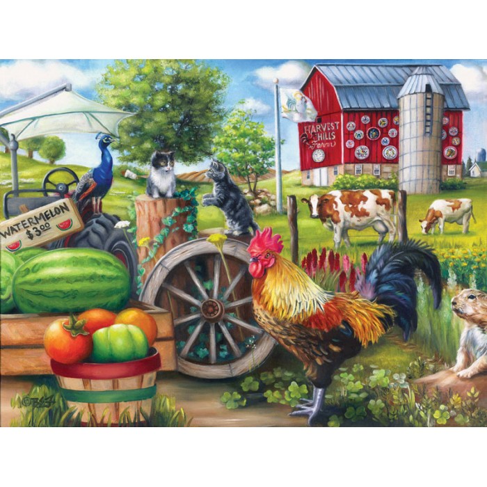 Puzzle Sunsout-37661 Pièces XXL - Farm Life