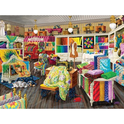 Puzzle Sunsout-38879 Pièces XXL - Sewing Store Companions