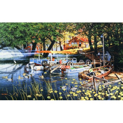 Puzzle Sunsout-39543 Baie des Saules