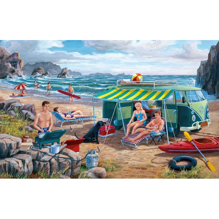 Puzzle  Sunsout-39991 Week-end de Vacances