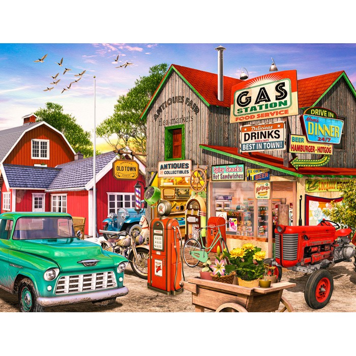 Puzzle  Sunsout-42208 Pièces XXL - Mom's Diner