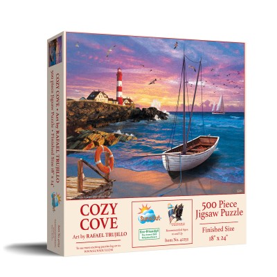 Puzzle Sunsout-42253 Pièces XXL - La Crique Chaleureuse