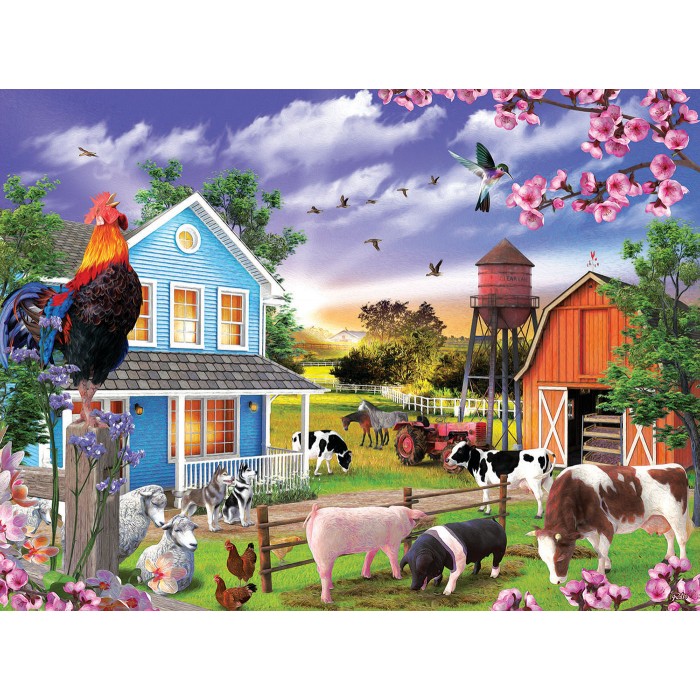 Puzzle Sunsout-42290 Salutations du Matin