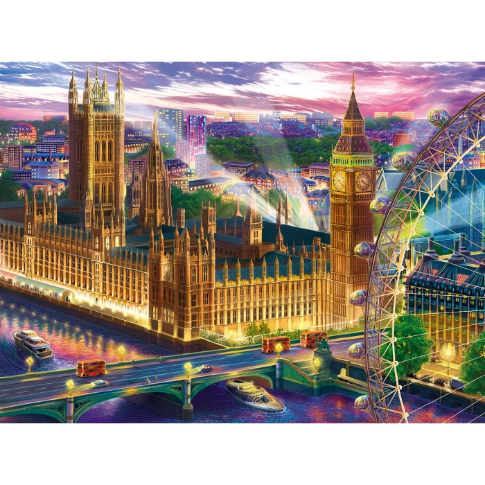 Puzzle Sunsout-42981 Soirée Londonienne