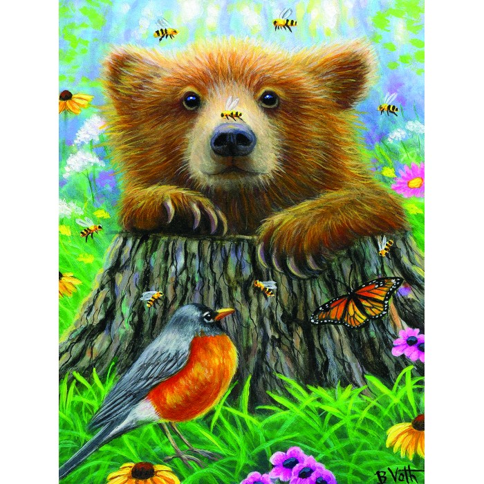 Puzzle  Sunsout-52030 Pièces XXL - Bee Happy