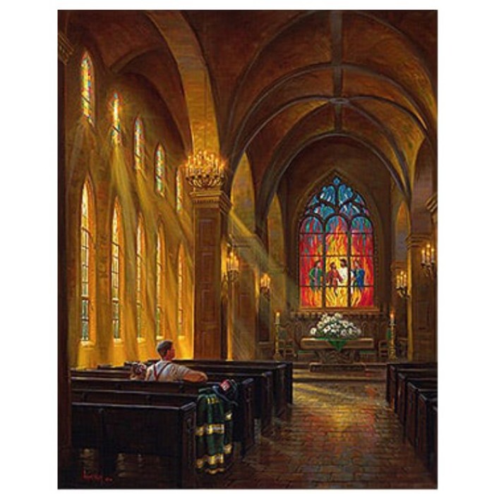 Puzzle  Sunsout-53130 Mark Keathley -  Sanctuary of Peace