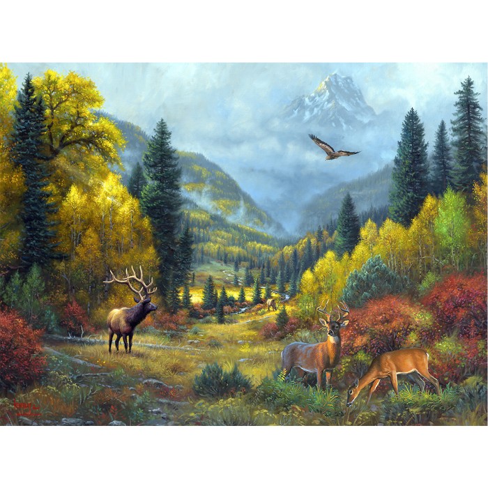 Puzzle  Sunsout-53140 L'Appel de l'Automne