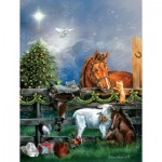 Puzzle  Sunsout-60414 Pièces XXL - Country Christmas