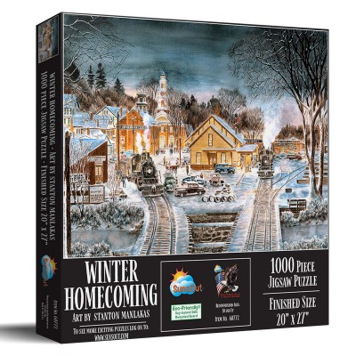 Puzzle Sunsout-60772 Arrivée en Hiver