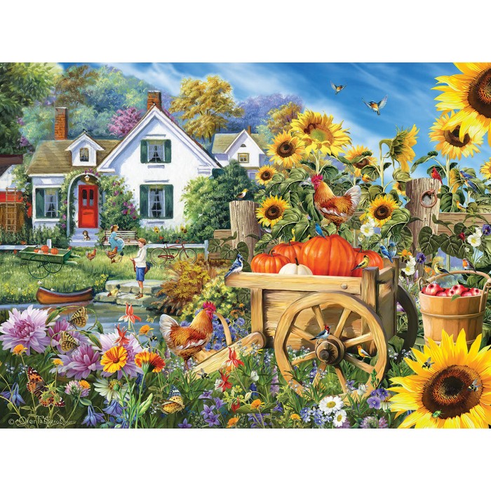 Puzzle Sunsout-61910 Oleg Gavrilov - Home is Sweet