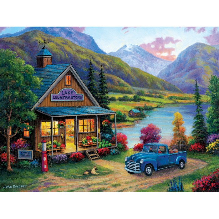 Puzzle Sunsout-62152 Epicerie du Lac