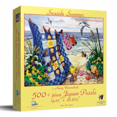 Puzzle Sunsout-62956 Nancy Wernersbach - Seaside Summer