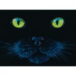 Puzzle  Sunsout-63346 Charles Lynn Bragg - Black Cat