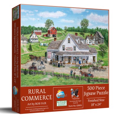 Puzzle Sunsout-63806 Commerce Rural