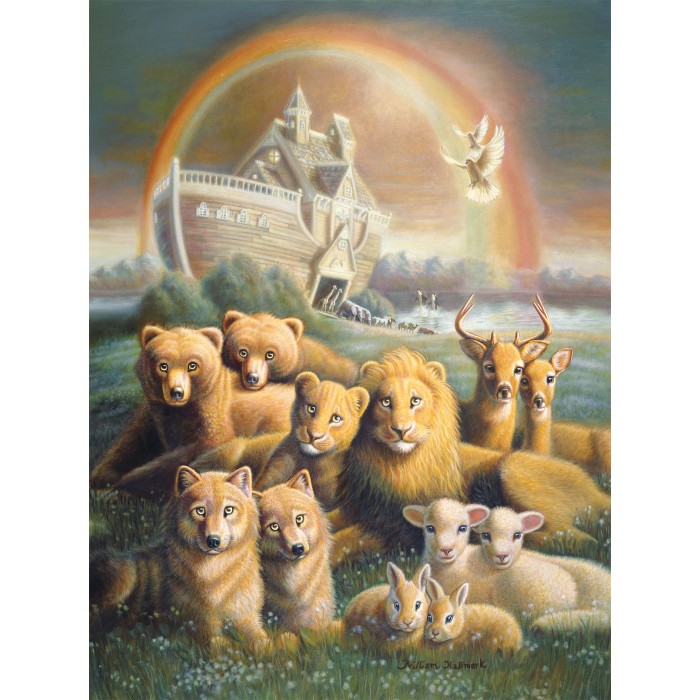 Puzzle  Sunsout-66024 William Clayton Hallmark - The Promise