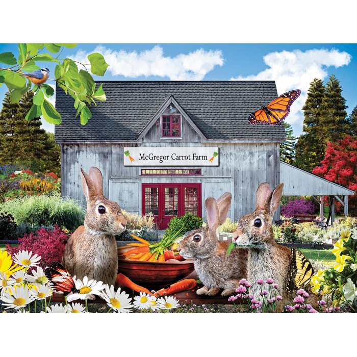 Puzzle Sunsout-72034 Pièces XXL - La Ferme des Carottes