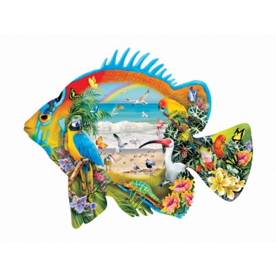 Puzzle Sunsout-96018 Lori Schory - Beachfront