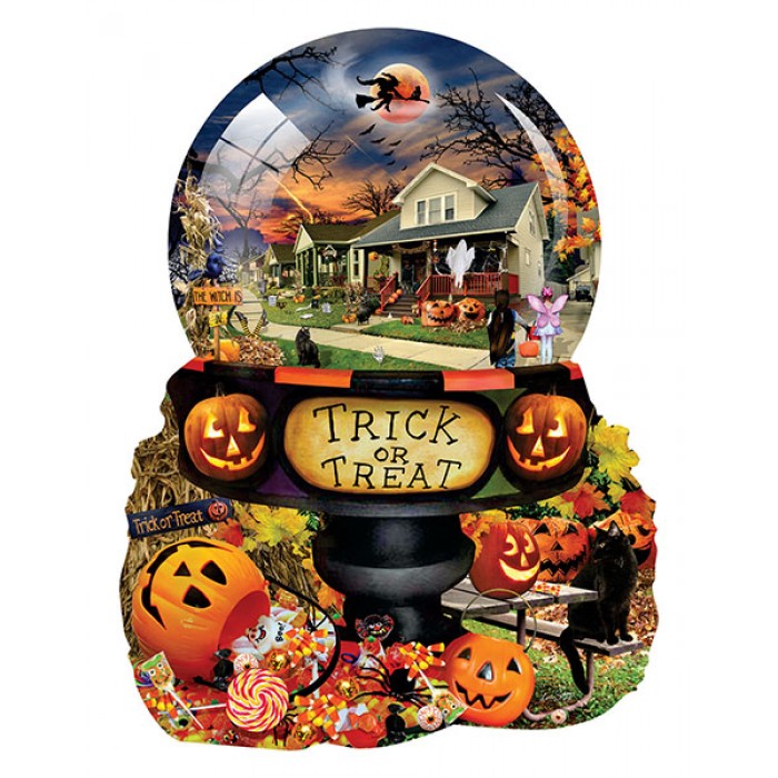 Puzzle  Sunsout-96064 Pièces XXL - Lori Schory - Halloween Globe