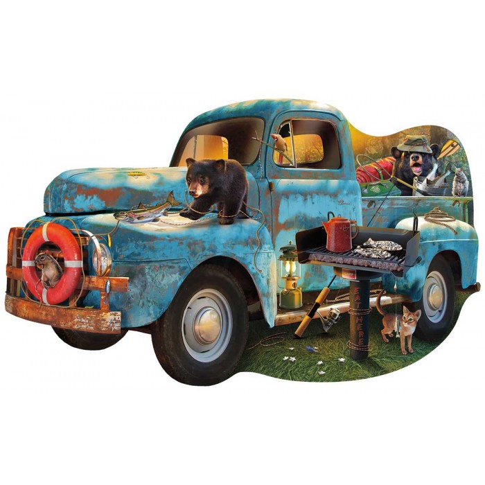 Puzzle Sunsout-97032 Le Camion Bleu