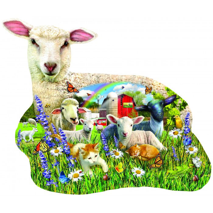 Puzzle  Sunsout-97041 Pièces XXL - Lamb Shop