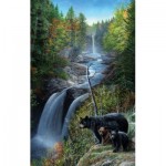 Puzzle   Kevin Daniel - Bears at the Waterfall