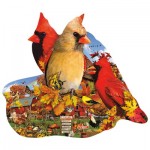 Puzzle   Lori Schory - Fall Cardinals