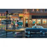 Puzzle   Pièces XXL - Small Town Saturday Night