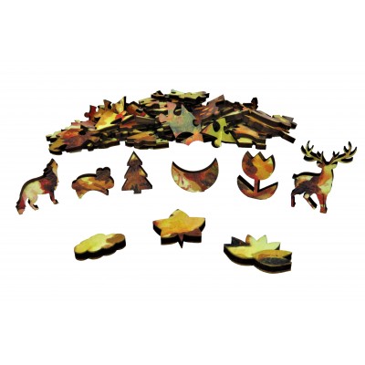 The-Wild-Puzzle-759801 Puzzle en Bois - Amie de la Forêt