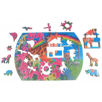 The-Wild-Puzzle-759818 Puzzle en Bois - La Belle Demeure