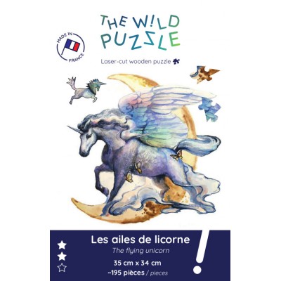 The-Wild-Puzzle-759856 Puzzle en Bois - Les Ailes de Licorne