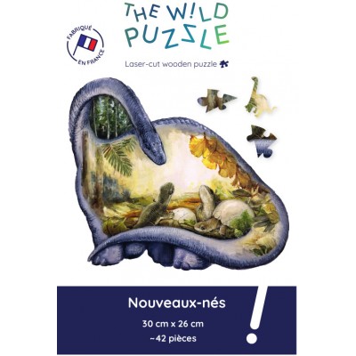 The-Wild-Puzzle-759962 Puzzle en Bois - Nouveaux-Nés
