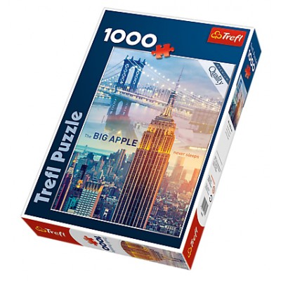 Puzzle Trefl-10393 New York à l'Aube