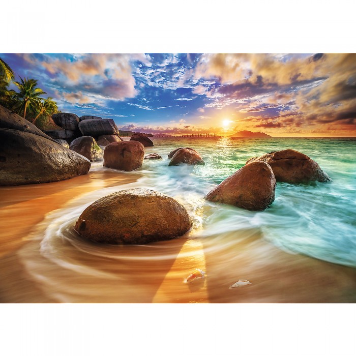 Puzzle  Trefl-10461 Samudra Beach, India