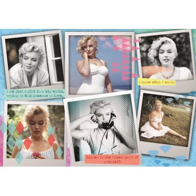 Puzzle Trefl-10529 Collage - Marilyn Monroe