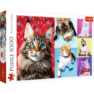 Puzzle Trefl-10591 Happy Cats