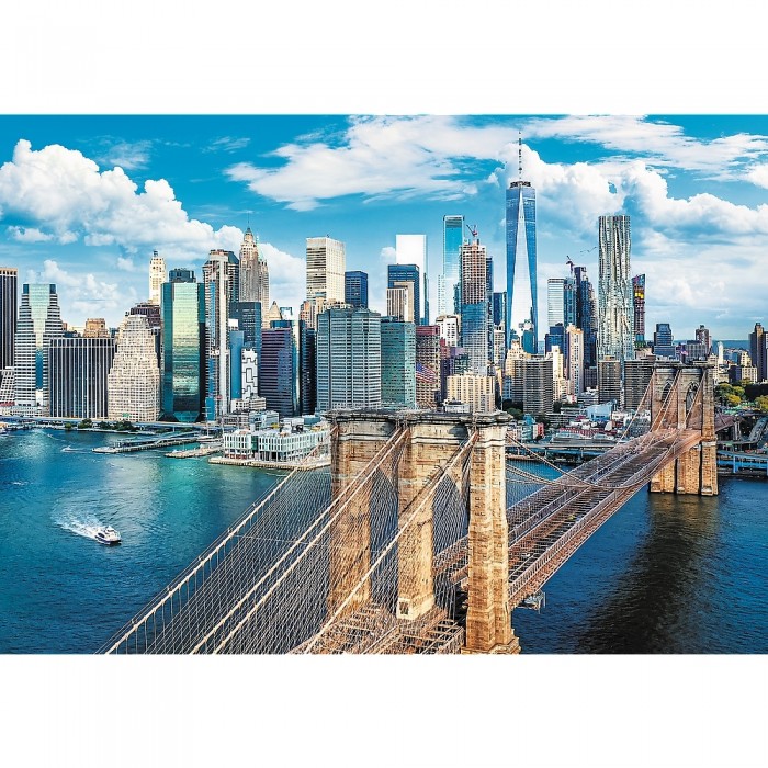 Puzzle Trefl-10725 Pont de Brooklyn - New York