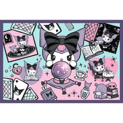 Trefl-13345 2 Puzzles - Les Méfaits de Kuromis - Hello Kitty