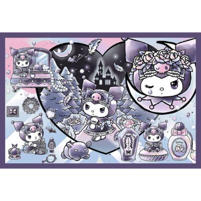 Trefl-13345 2 Puzzles - Les Méfaits de Kuromis - Hello Kitty