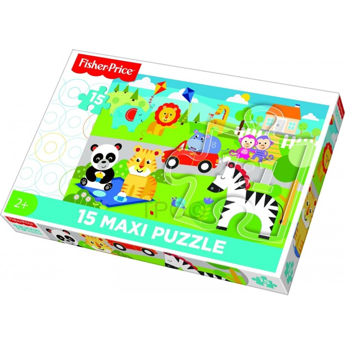 Puzzle Trefl-14286 Pièces XXL - Mattel Fisher-Price