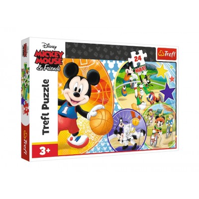 Puzzle Trefl-14291 Pièces XXL - Mickey Mouse and Friends