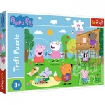 Puzzle  Trefl-14342 Pièces XXL - Peppa Pig