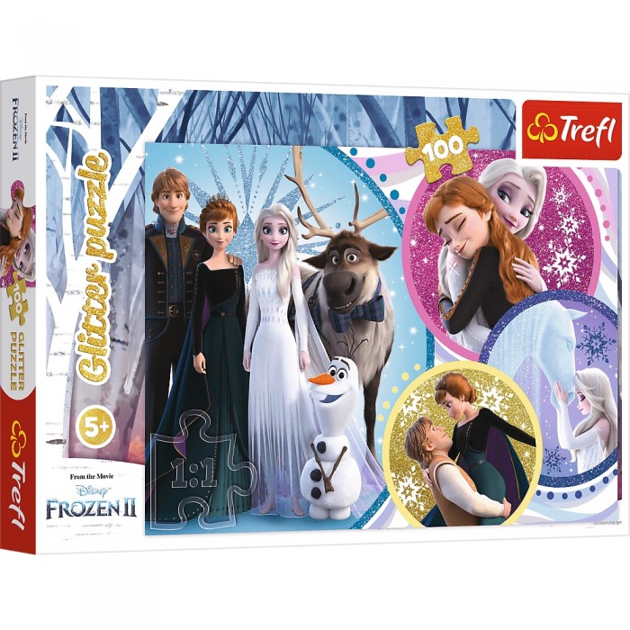 Trefl-14817 Puzzle Brillant - La Reine des Neiges