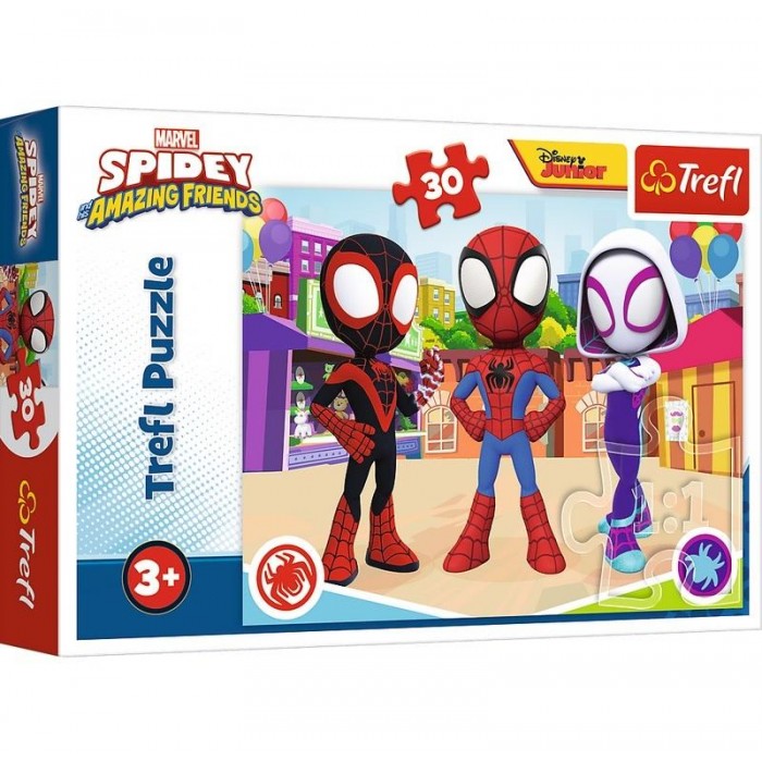 Puzzle Trefl-18285 Spidey et ses Amis