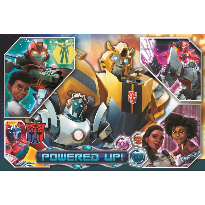 Puzzle  Trefl-23024 Dans Le Monde Des Transformers - Hasbro Transformers