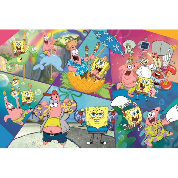Puzzle  Trefl-23038 Pièces XXL - Bob L'Éponge En Bas De Bikini - Viacom Spongebob