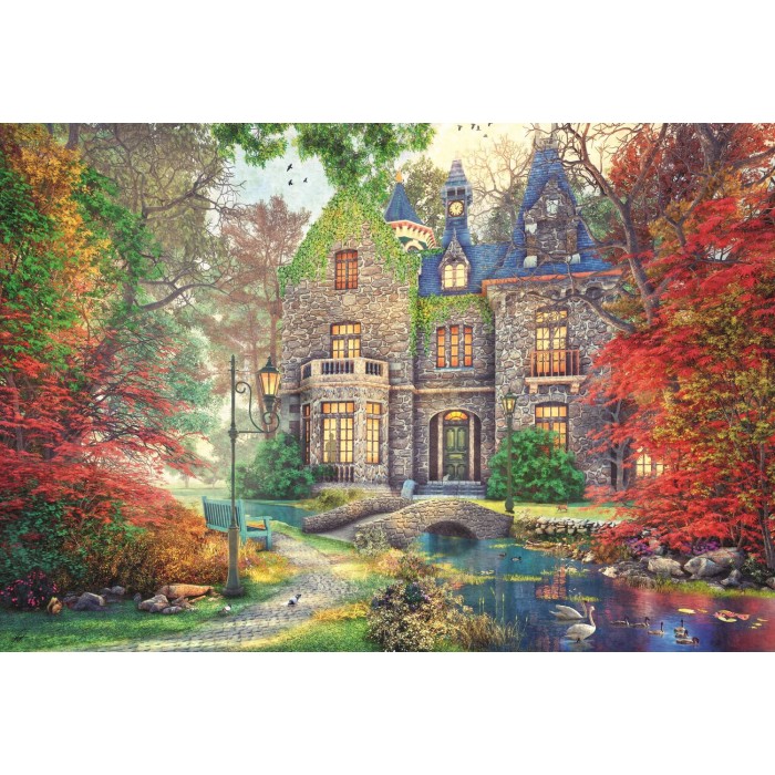 Puzzle Trefl-26213 Manoir D'Automne