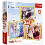   3 Puzzles - La Reine des Neiges 2