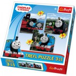   3 Puzzles le Train Thomas