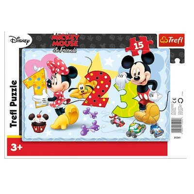 Trefl-31241 Puzzle Cadre - Mickey