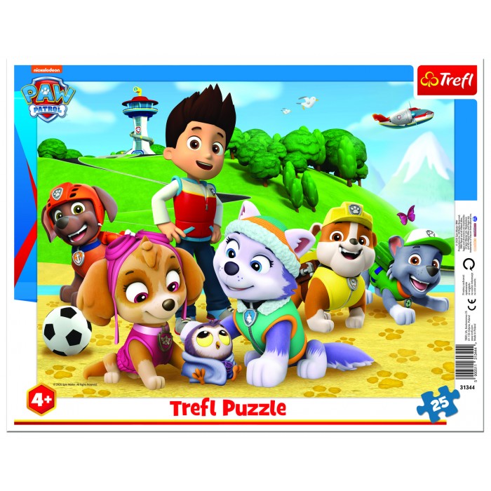Trefl-31344 Puzzle Cadre - Pat Patrouille